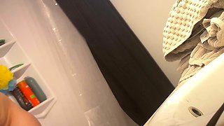 Chubby Tits Dry Off