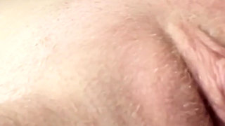 Dildo Masturbation of My Wet, Tight Pussy with Big Labia