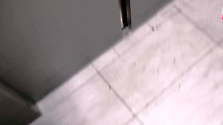 German neighbor with glasses does blowjob at stranger