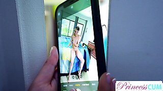 Shower clip with captivating Johnny Love and Leana Lovings from Princess Cum