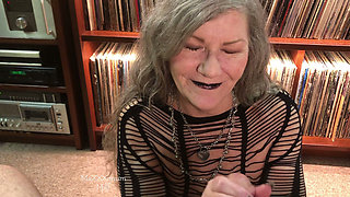 Black Lipstick Blowjob! CIM Show Swallow! Maxxximummilf