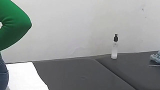 Real Doctor Examines the Patient's Anus and Breasts
