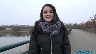 21 yr senior Kiara Gold public sex flick - public agent