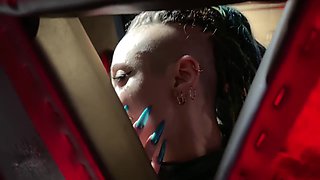 Lesbian Femdom Spanking