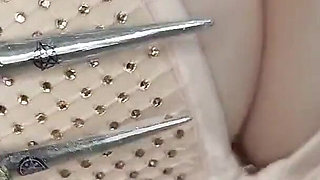 Dangerous Extremely Long Nails Scratch His Stomach and Dick, Sharp Teeth Bite His Foreskin, Insert a Nail Into His Pee Hole