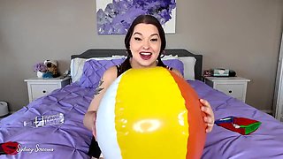 Beach Ball Deepthroat-up Compete
