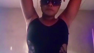 Hony Nigerian Girl Touching Herself on a Live Video