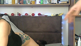 Smoking Stepmom Loves Cigarettes While Taking Dick in Her Wet Pussy and Tight Ass