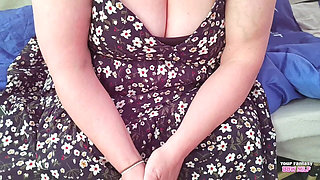 Stranger Makes Me Masturbate His Tiny Dick in Tent While Husband Is Out and I Enjoy It - Mature Amateur BBW Slut