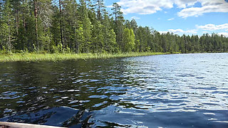 Risky Public Lake Boat Sex - Deepthroat & Doggy Cumshot Almost Caught