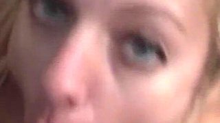 Horny Neighbor Surprises with Lesbian Blowjob Trick