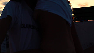 I Give My Girlfriend a Quick Fuck on the Roof of the College