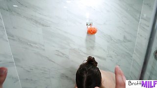 Cumshot action with heavenly Valentina Bellucci from Bratty Milf