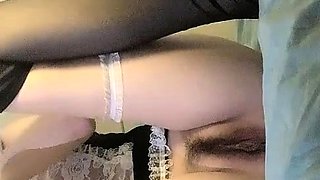 Curly Blonde Teen Records Solo Dildo Masturbation More at