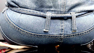 Shrunk Teens Crushed in Denim Jeans and Ass Stifled Ignorant