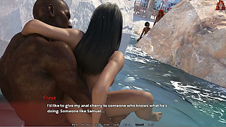 Fate Won't Seperate Us - Gameplay - Roleplay - Big Ass Teen Gets Anal Fuck by BBC Cock in Beach