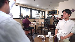 Amateur girlfriend anal group sex with facials