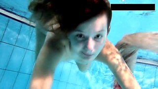 Pure underwater erotica with young teens exploring the depths