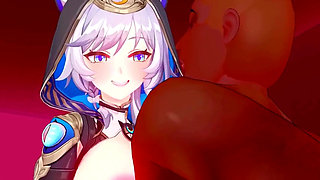 Honkai Star Rail - Cipher Falls to Temptation and Big Cock in Ntr Sex Scene - 3D Hentai Animation