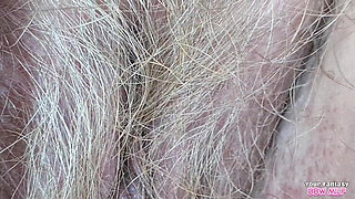 BBW MILF Relaxes After a Long Day - Masturbate Over My Big Tits and Hairy Cunt (mature Stepmom Golf Exhibitionist Feet Belly)