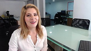 Caroline Mendez Getting Naked Slowly And Getting Fucked