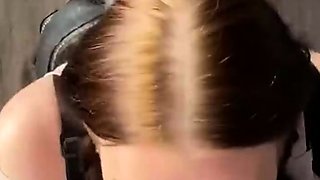 The schoolgirl sucked the tutor dick after the lesson -