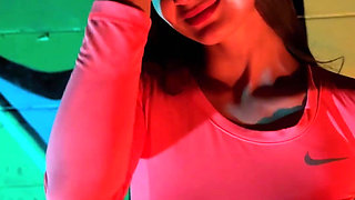 Sexy Flashing and Neon Night Fun