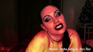Succubus riding you and cursing your semen!