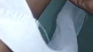 Step Mother's Sexy Dress Makes Step Son Take His Dick Out