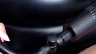 Pumping and Lash, My Strap-on Dildo