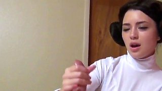 Amateur Handjob Massage with Cumshot Orgasm