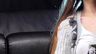 Enchanting Russian Beauty Smoking Cigarette by Nature