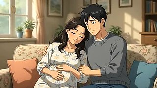 Stepson Seduces Pregnant Stepmom And Cums Deep In Her Big Ass