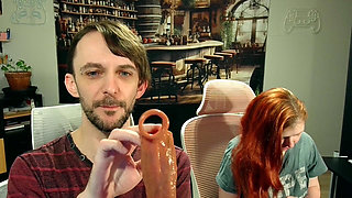 Zirun Silicone Penis Extender with Cock Ring Unboxing, Suck, and Fuck