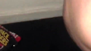 Dirty whore strips after a night out and gets freaky