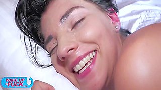 Hot Brunette Takes Cock In Every Hole In Epic Gangbang