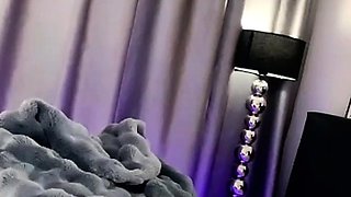 Stacked brunette goes solo toys and masturbation