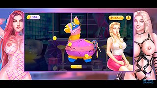 Adult games with intense female orgasms and some BDSM action