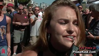 Public BDSM at Folsom Fair