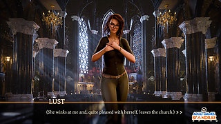 Sisters in Sin Gameplay Part 11 - Rebecca Confronts Lust in the Garden