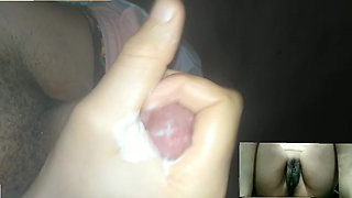 Masturbating for Boyfriend on a video call