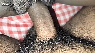 Desi Aunty Sharing Bed I Fucked Her Pussy at Night Softcore Close up