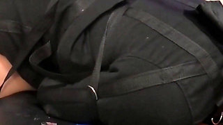 In Straitjacket Slowly Fucked and Brought to Squirt