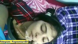 Horny college girl blowjob teacher until cum facial with dirty talkings TELEGRAM-@Fixpremium69