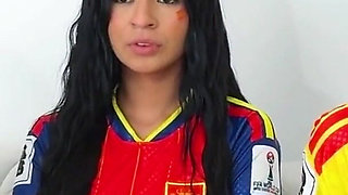 We Bet a Soccer Match Against Some Spanish Female Fans and Ended up Fucking Their Asses