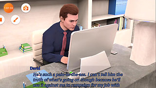 A Perfect Marriage #8 Chris and Anne chat while in bed.