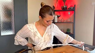 Young French Slut Joins Ashley for FFM Threesome