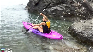 Open Water Kayak Disaster for Non Swimmer - Saved by Lifejacket