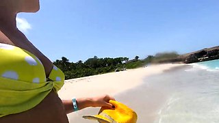 Swimming Naked in Cuba's Atlantic Ocean Waters