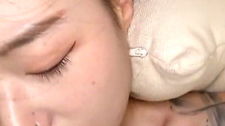 Tiny Tatted Taiwanese Cutie Chiao Kumi Takes Huge Dick Deep in Tight Pussy